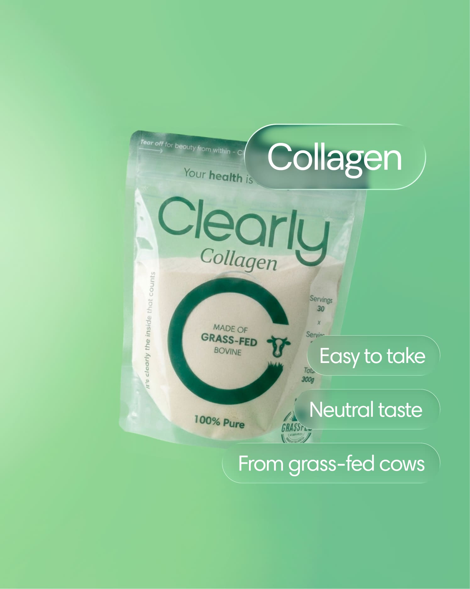  Clearly - Grass-fed Collagen