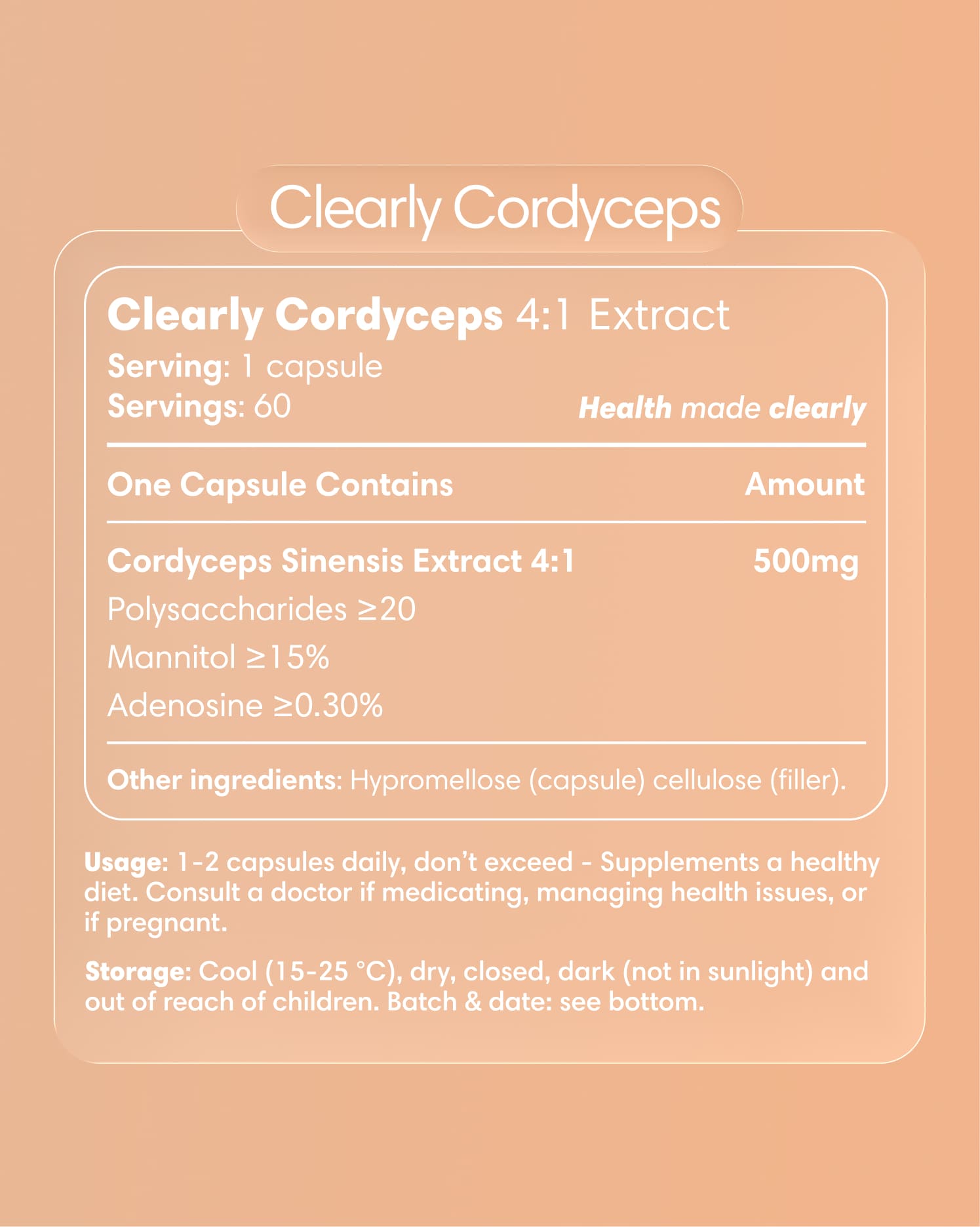  Clearly - Cordyceps