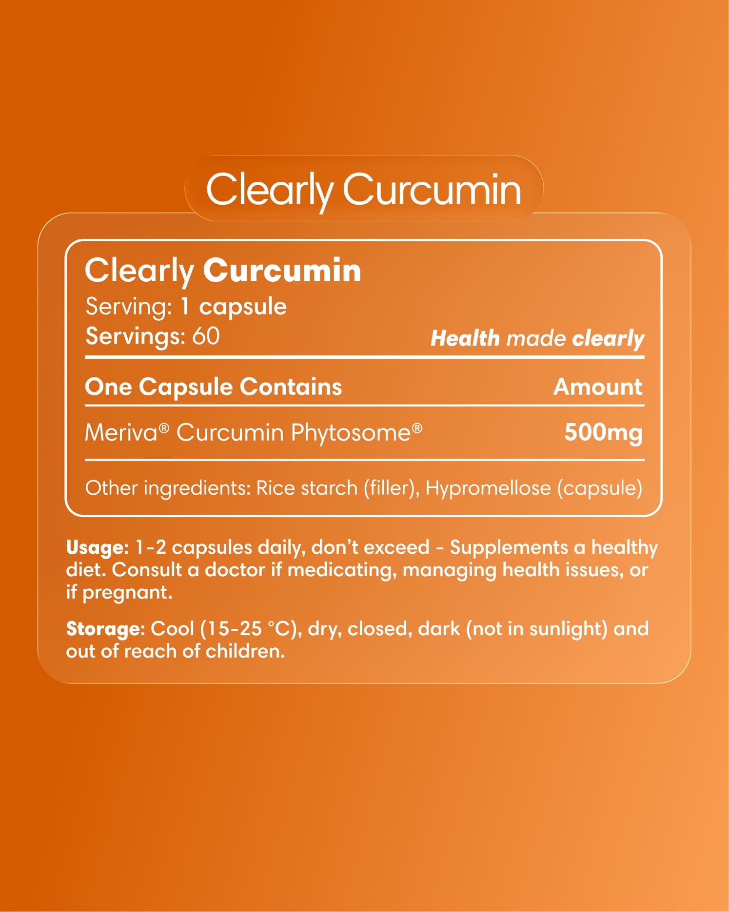  Clearly - Curcumin