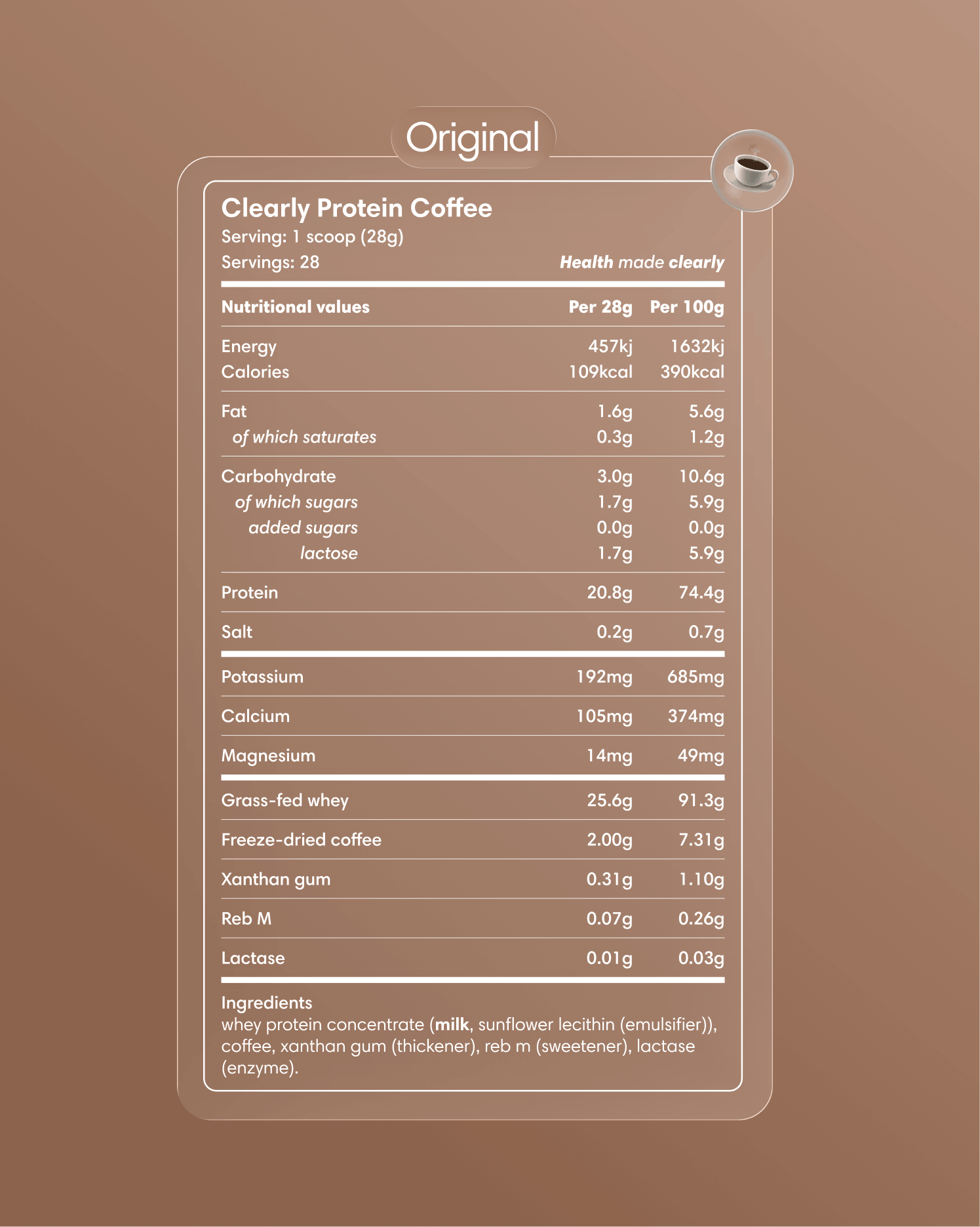  Clearly - Protein Iced Coffee