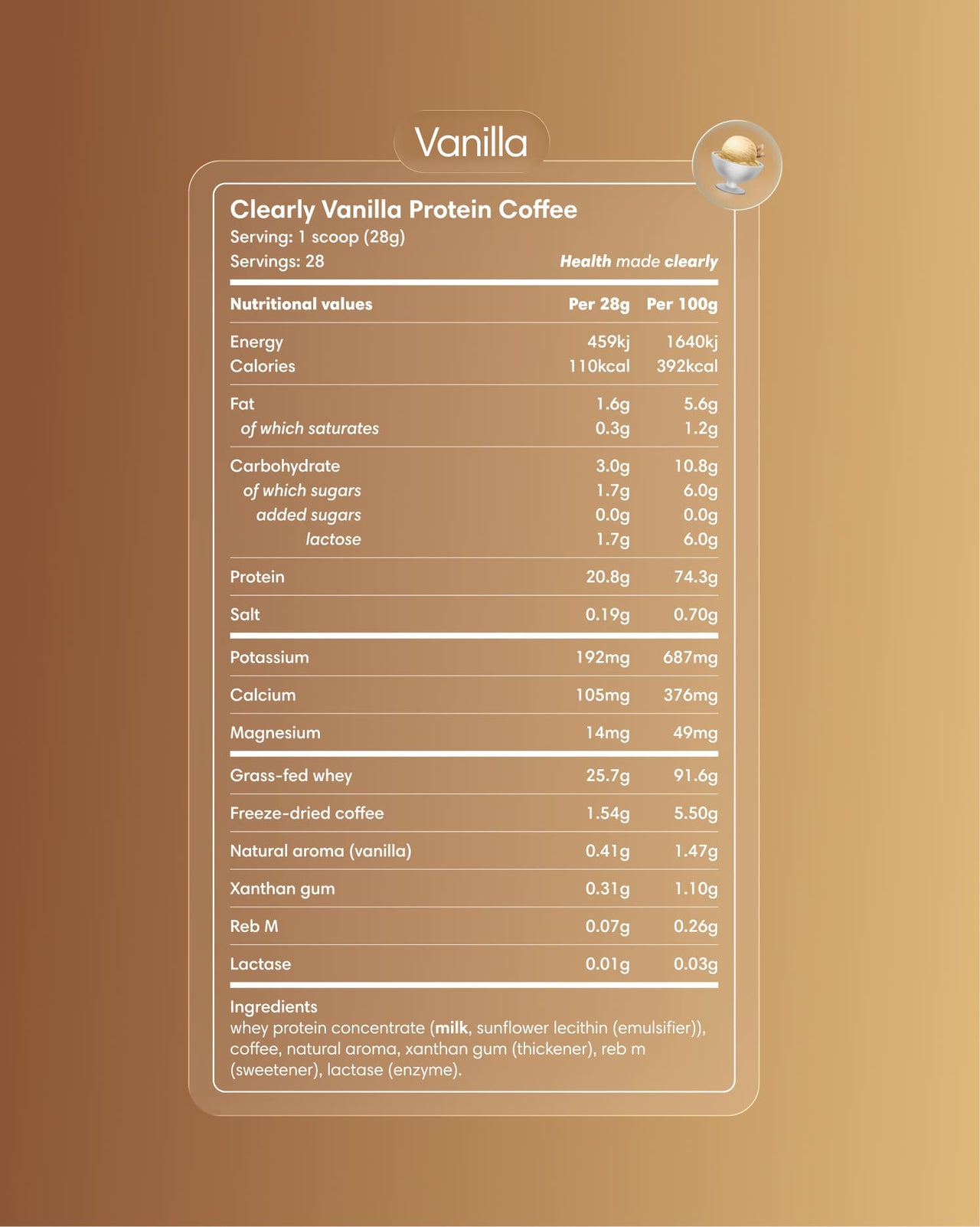  Clearly - Protein Iced Coffee